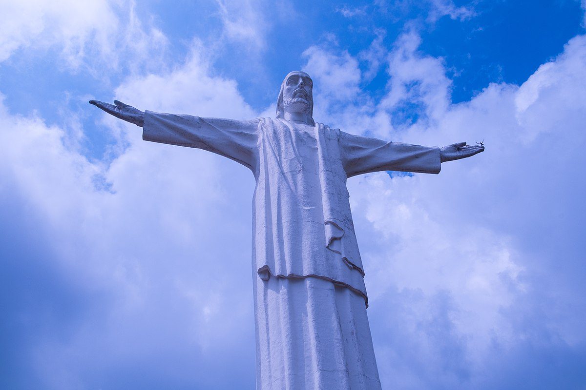 Imagen de las dimensiones exactas de Cristo Rey