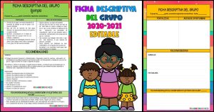 que elementos incluir en una ficha descriptiva grupal para primaria
