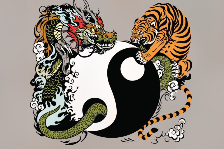 Simbolismo místico del tigre y el dragón en la cultura oriental 23 Simbolismo místico del tigre y el dragón en la cultura oriental