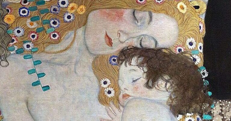 El vínculo eterno de Madre e Hijo» de Gustav Klimt»